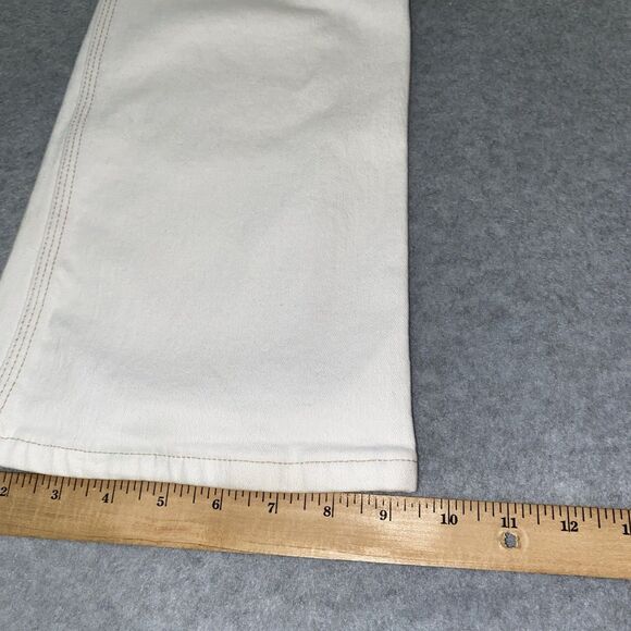 Y2K Ralph Lauren Jeans Co Whitney Jean Women’s 8 30” White Stretch Bootcut Denim - Picture 16 of 16